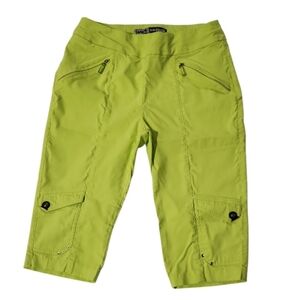 Jamie Sadock Neon Green Golf Capris (4)